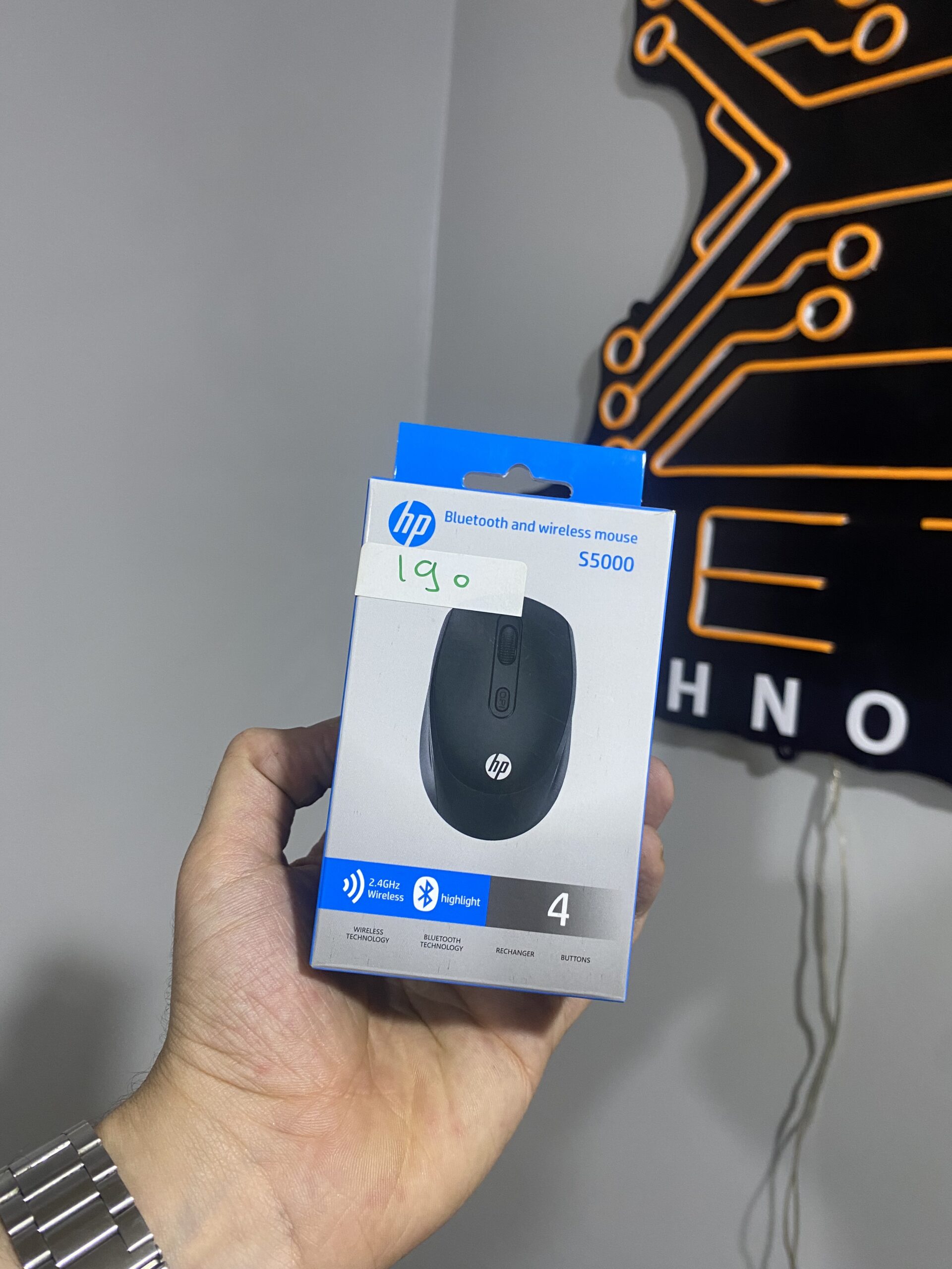 ماوس لاسلكي وبلوتوث S5000