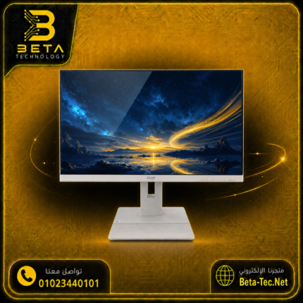 شاشة Acer B246HYL White 24 بوصة IPS FHD LED بدون حواف | دقة 1920×1080 - بيتا تكنولوجي